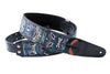 Righton Cinghia per Chitarra Vegan Tiki Blu