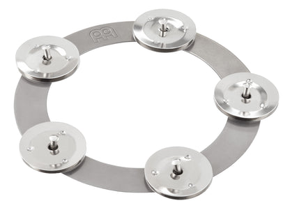 Ching Ring 6", convient à la plupart des charlestons, 5 paire de cymbalettes, facile à placer, acier inoxydable