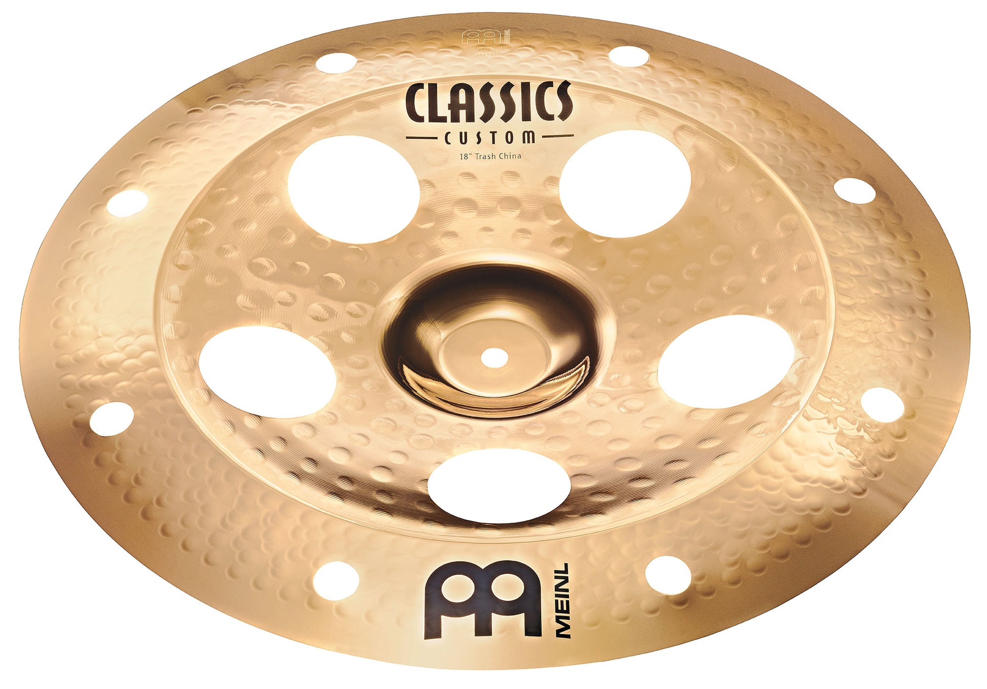 Chinoise Trash 18", Alliage bronze B10, Finition brillante