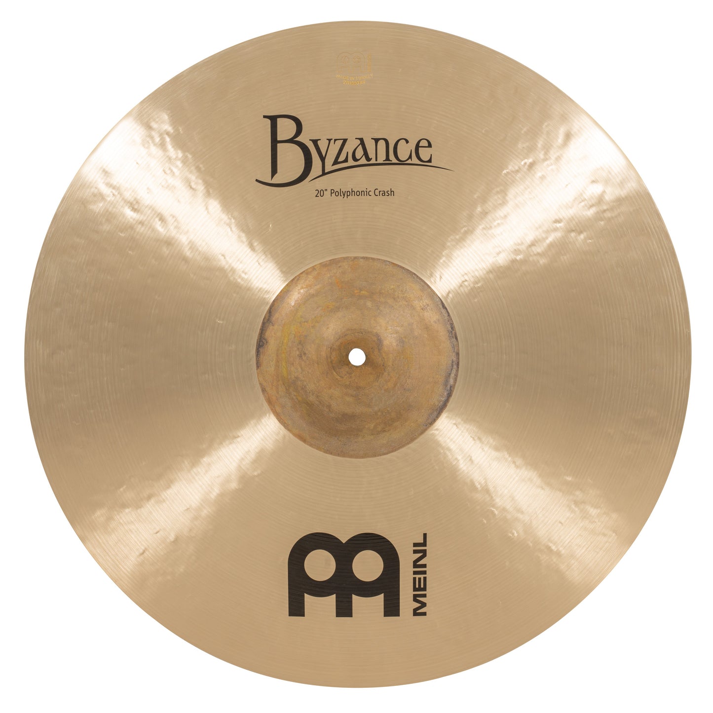 Crash Polyphonic 20", Alliage bronze B20, Martelée à la main, Finition traditionnelle