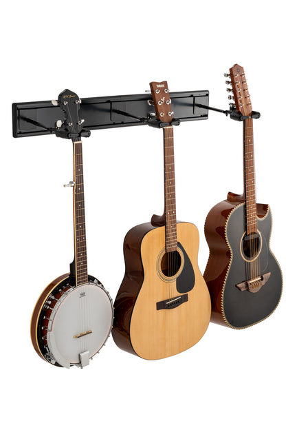 HERCULES GSP403SB SUPPORT MURAL 3 GUITARES