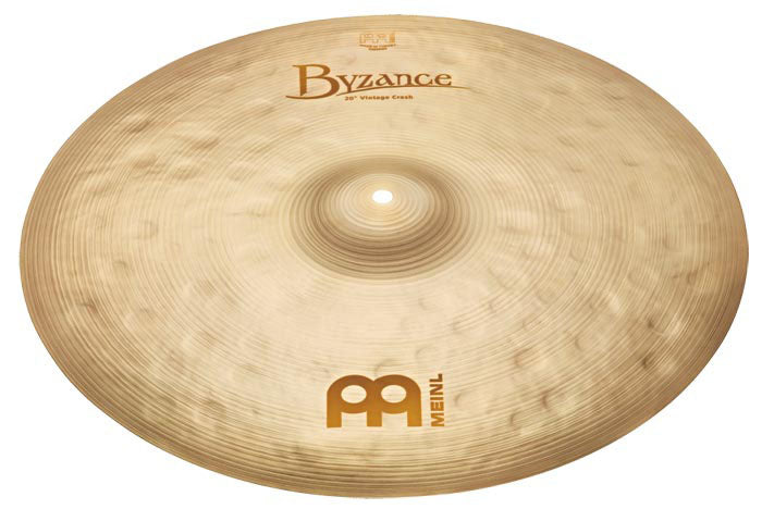 Crash Vintage 16", Alliage bronze B20, Martelée à la main, Finition sablée