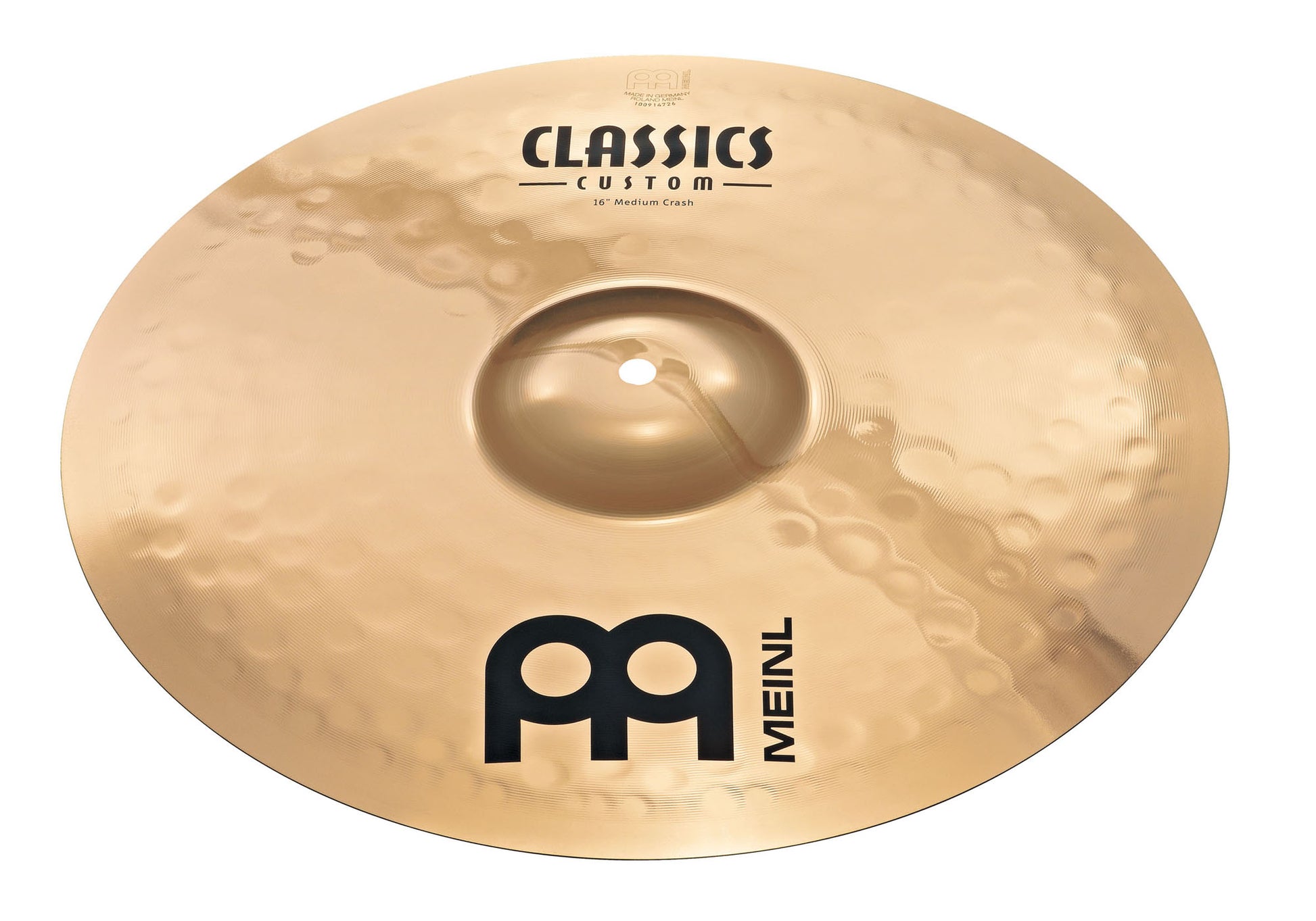 Crash 18", Medium, Alliage bronze B10, Finition brillante