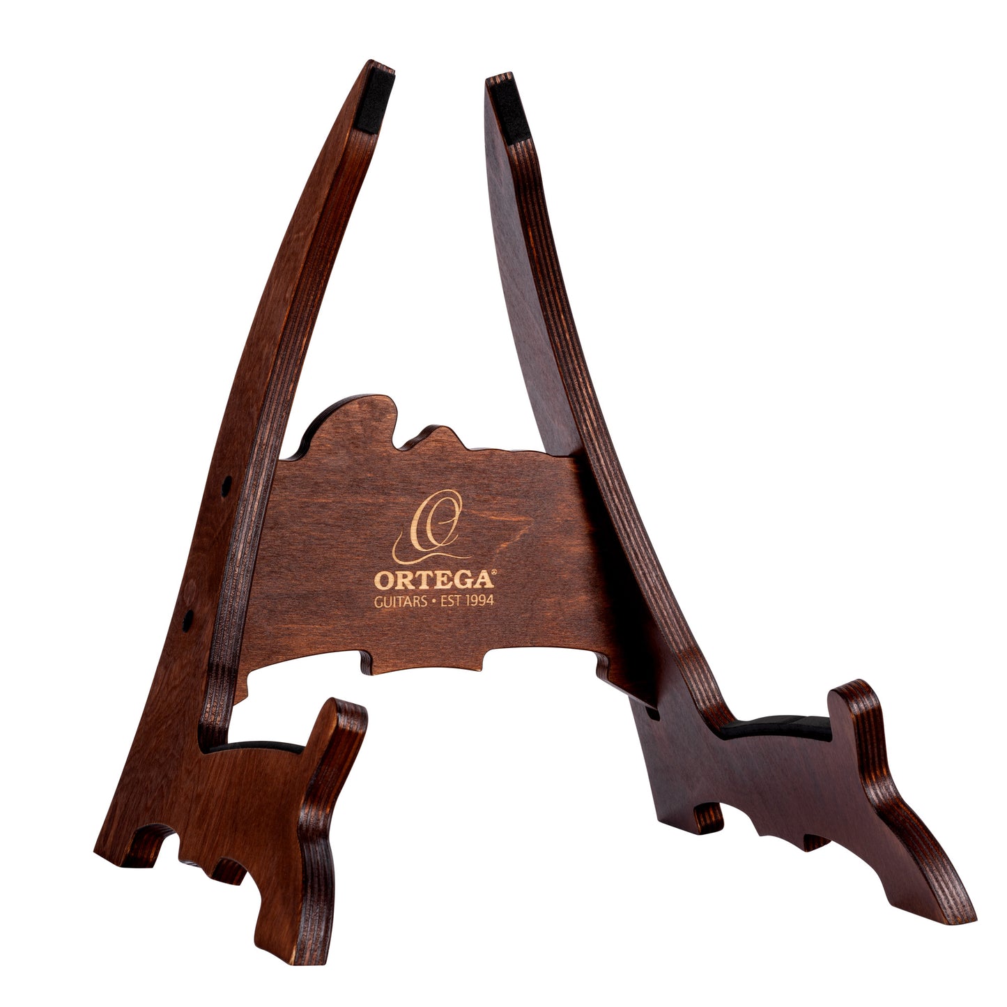 OWGS-1, support guitare Ortega, bouleau multiplis, brun