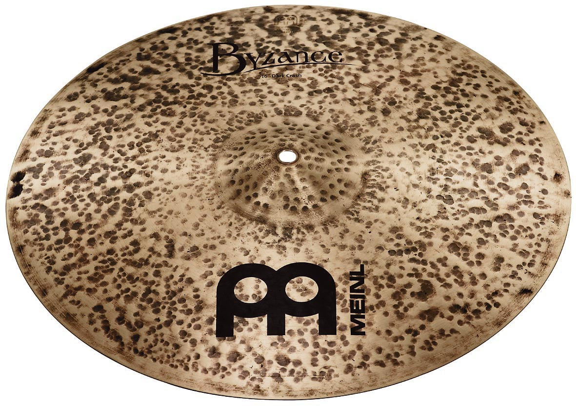 Crash Dark 16", Alliage bronze B20, Martelée à la main, Finition dark