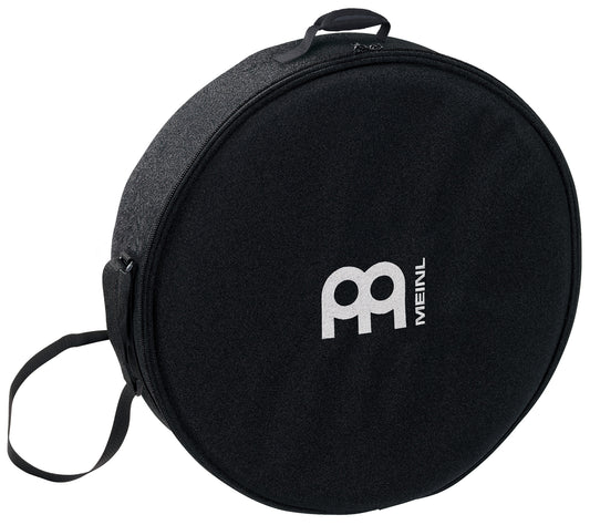Housse pour Frame Drum 20", profondeur 2"1/2, nylon rembourré, poignée, sangle, double fermeture éclair, noir