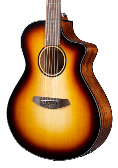 DISCOVERY S CONCERT EDGEBURST 12 CORDES CE , table épicéa européen massif, f/e acajou, EQ Fishman Presys I, edgeburst