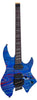 Larry Carlton X6 Headless 6 Blu Swirl