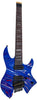 Larry Carlton X6 Headless 7 Blu Swirl