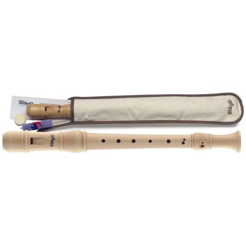 stagg flûte à bec REC3-BAR/WD
