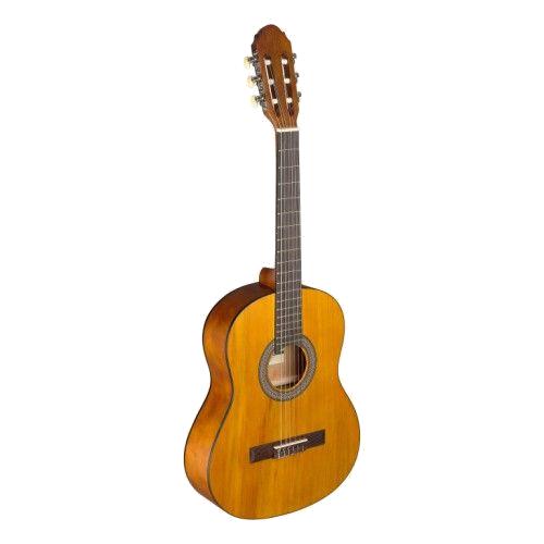 Stagg Guitare classique 3/4 de couleur naturelle avec table en tilleul C430 M NAT