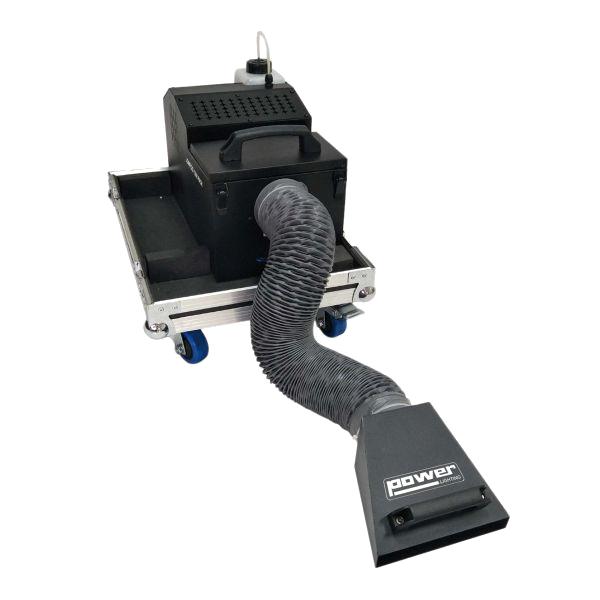 Power Lighting LOWFOG 1200 PACK Pack : 1 x Machine à fumée lourde 1200W + Flight-case