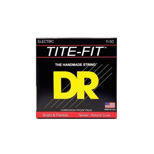 DR Tite-Fit Nickel Guitare Électrique Heavy 11-50