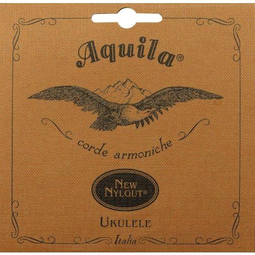 Aquila Jeu de cordes Ukulélé Concert "Regular G", en Nylgut
