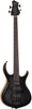 Marcus Miller M7 Swamp Ash-4 Nero Trasparente EN
