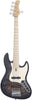 Marcus Miller V7 Swamp Ash Reissue-5 Nero Trasparente Satinato